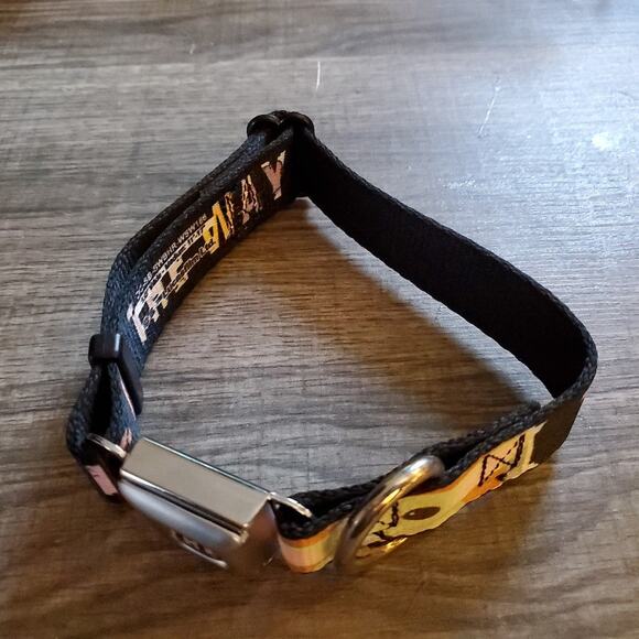 Star wars baby yoda size med Adjustable Dog Collar seat belt style buckle - Picture 5 of 7